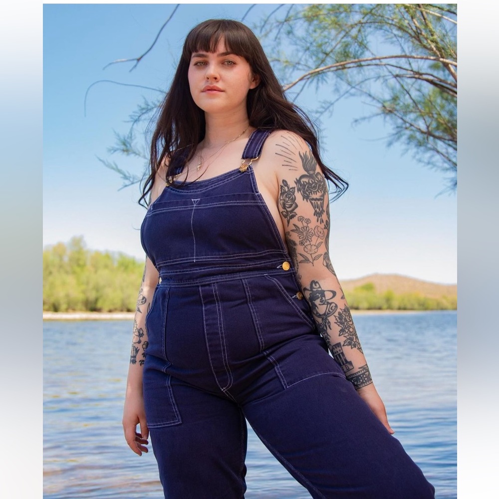 BBP Navy Blue Original Overalls Size P!
